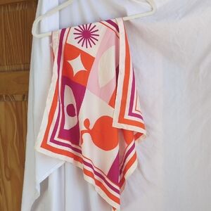 Amika Multicolor Geometric Scarf